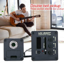 Ukulele Pickup Preamp 3-band EQ Equalizer Tuner System with LCD Display