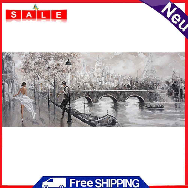 Diamond Painting Oil Painting Scenery Full Round Drill Picture of Rhinestone Kit