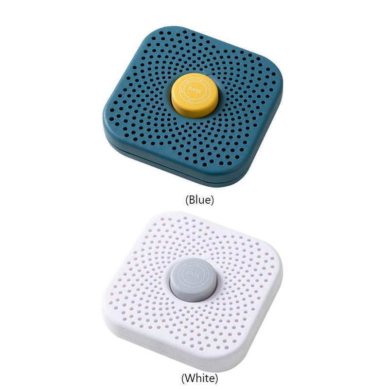 Refrigerator Deodorant Deodorizer Activated Carbon Box Odor Remover (Blue)