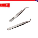 Anti-Magnetic Stainless Steel Curved Tweezers Pliers P1