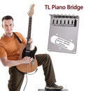 6 Saddles Guitar Bridge Adjustable String for Electric Guitar Replacement Parts