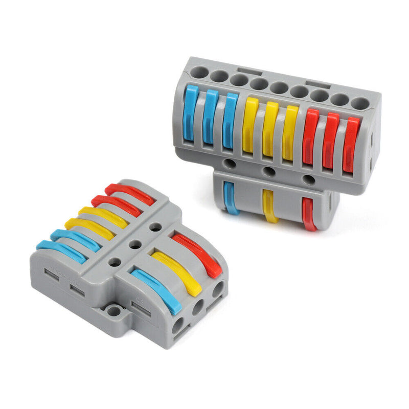 Wiring Quick Wire Connector Terminal Block Push-in Conductor Cable Connectors