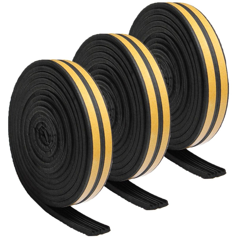 Weather Strips Soundproof Rubber Window Door Draught Excluder Foam Seal Strip