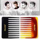 Curly Hair Hair Fork Brush Wide Tooth Comb Men's Hair Comb Salon Styling Tool