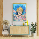 Flowers Pregnant Mother 40x50cm Oil Paint By Numbers Picture DIY