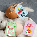 Party Supplies Easter Paper Tag Hang Tags Easter Eggs Labels Gift Wrapping