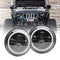 Eyebrow Indicator Lights Side Marker Lights For Jeep Wrangler JK LJ TJ CJ