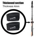 Fishing Rod Holder Strap Tip Guard Pole Tie Wrap Band Fishing Tackle (02) Newly