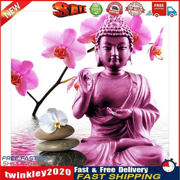 5D DIY Full Drill Diamond Painting Buddha Cross Stitch Embroidery Mosaic Newly