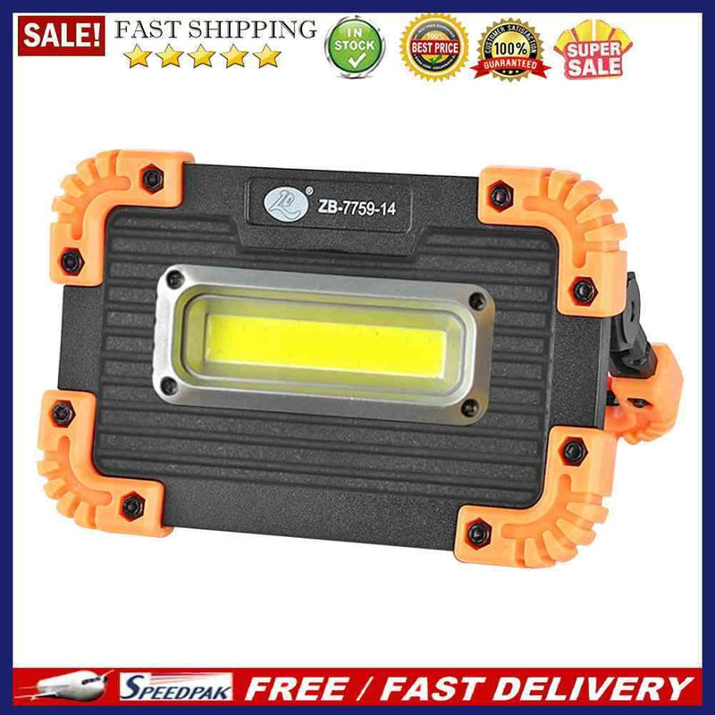 LED Portable Spotlight Outdoor Camping Super Bright Work Light USB Rechargeab