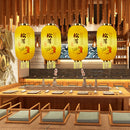 Japanese Lantern with Tassel Waterproof Festival Hanging Light Decor (P) Newly