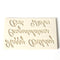 Wishes Biscuit Mould Cake Decorating Tool Pastry Making Letters Silicone Mold