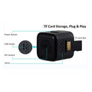 Action Camera Portable Sports DV Camera for Outdoor Sports Diving Cycling Skiing