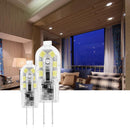 Hillrong G4 200LM 2W SMD2835 12LED Corn Bulb for Crystal Lamp Chandeliers (DC