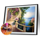 5D DIY Full Drill Diamond Painting Stairway Cross Stitch Embroidery Mosaic