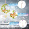 #A Crystal Wind Chimes Butterfly Star Moon Love Heart Prisms Light Catcher Windb