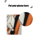 Golf Club Carrier Bag Nylon Driving Range Course Training Case (Orange)