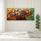 Wild Flowers Oil Paint By Numbers Kits Canvas Picture Wall Art DIY Craft Color