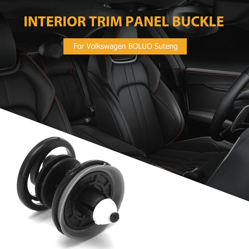 10pcs Nylon Car Interior Door Trim Panel Fastener Practical Rivets 7L6868243