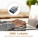 USB3.1 Gen2 Charging Data Transfer Adapter (USB 3.1 Male to USB 3.1 Female)