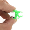 5pcs Fishing Rod Bite Alarms Twin Bells Stalk Clamp Tip Clip Ring Tackle Newly