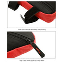 MTB Bike Front Tube Bag Waterproof Road Bicycle Phone Frame Pouch (Red) Newly
