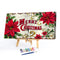 Oil Paint By Numbers Christmas Flower Frameless Picture Craft Kit for Bedroom