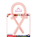 Heatless Curling Headband, Hair Wave Formers, Hair Styling Tools (Pink) Newly