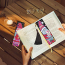 2pcs DIY Diamond Painting Leather Bookmark Gnome Tassel Crafts (FQY027)