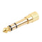 3.5mm Stereo Female to 6.35mm Male Mono Audio Adapter Plug Newly