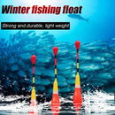 3pcs/lot Ice Sea Fishing Floats Buoy Bobber Stick Balsa Carp Fishing Tackle