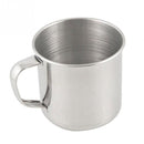 Metal Drinking Tumbler Pint Portable Cup Coffee Mug Stainless Steel Camping