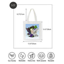Cartoon character Printed Canvas Tote Bag (35*38cm)