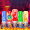 LED Flame Bulb Light Simulation Flickering Flame Atmosphere Lamp (Blue)