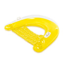 Inflatable Water Hammock Lounge Pool Floating Chair w/ Cup Holder (Yellow) Newly