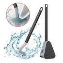 Golf Toilet Brush - Wall Mounted Toilet Brush with Long Handle (Army Green
