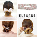 Knotted Wire Hair Curler Printed Magic Twist Hair Bands Accessories (43) Newly
