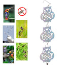 Bird Repellent Movie Owl Reflective Flashing Garden Brids Pigeon Crow Repeller