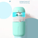 330ML Mini Ultrasonic Humidifier Silent USB Essential Oil Diffuser (Green)