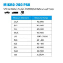 Monitor Car Battery Analyzer Test Car Battery Tester Vehicle Battery Monitor