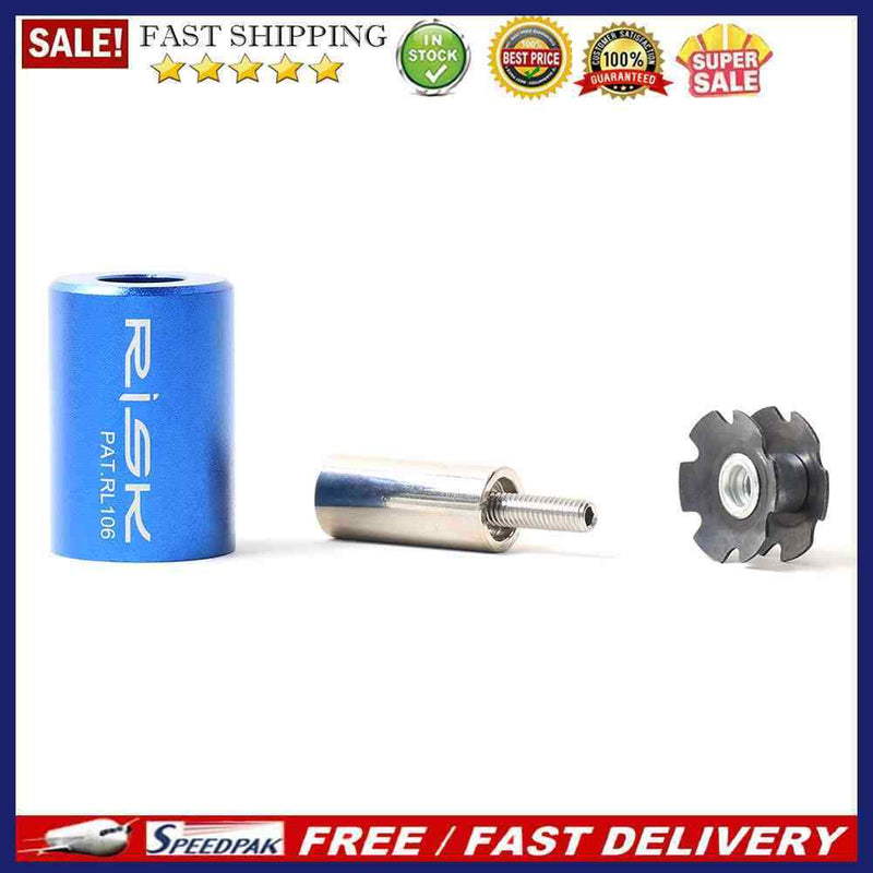 RISK Road Bicycle Fork Headset Star Nut Install Tool Mounting Sleeve Setting
