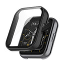 Watch Protect Cover+Screen Film for Realme Watch 2 Pro Case Shell (Black) Newly