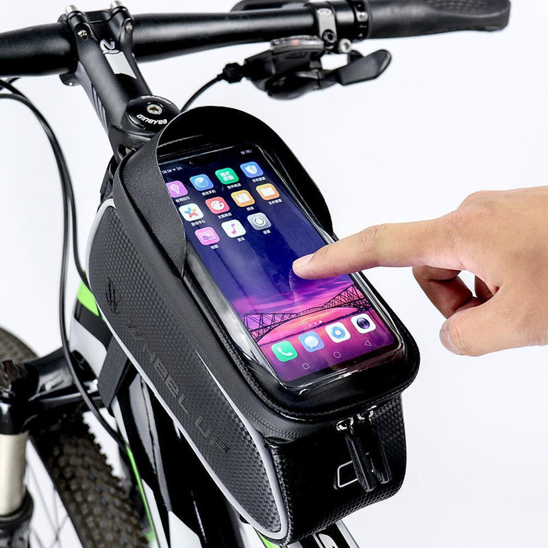 Wheel Up MTB Bicycle Front Bag Waterproof Bike Frame Saddle Phone Case Newly