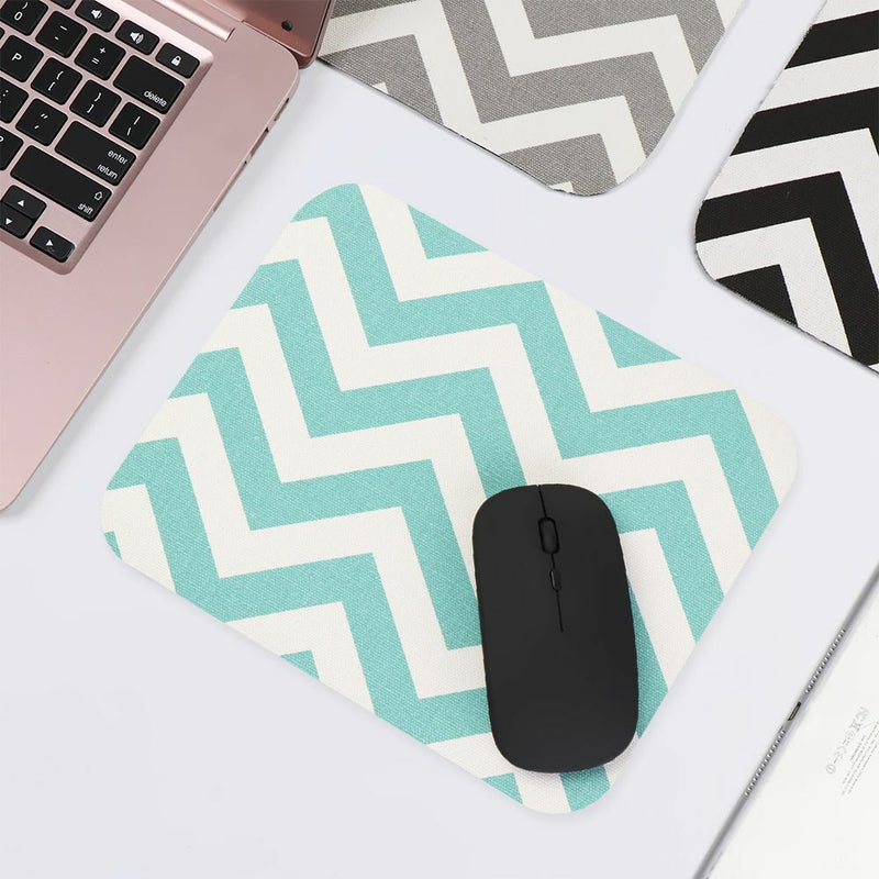 Durable Rubber Anti-slip Canvas Desk Cushion Mousepad Mice Mat Ethnic Style