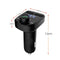 Display Car Kit FM Transmitter MP3 Player 2 USB Charger Fast Charger Adapter