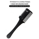 Hair Comb Cutter Trimmer with Stainless Steel Blade Hairdressing Haircut Razor