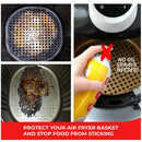 Air Fryer Liner Pad Silicone Baking Anti Slip Steamers Mats (Red 8.5in) Newly