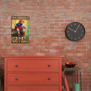 Metal Sign Tin Sign Man Playing Guitar Tin Plate Art Wall Poster Decor