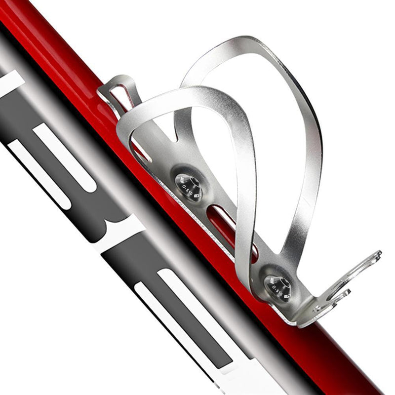 2pcs GUB G-510 Mountain Bike Water Bottle Holder Cage Screws Bolts (Black)