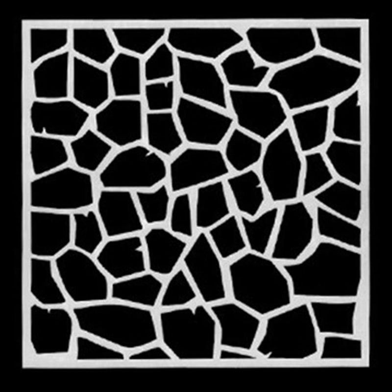 DIY Craft Geometric patterns Layering Stencils Painting template Scrapbooking